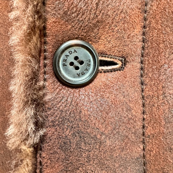 Prada shearling coat - Picture 7 of 11